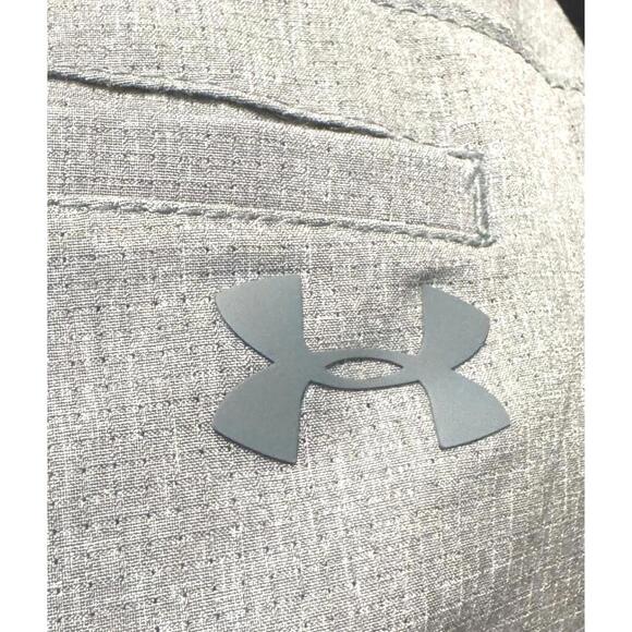 Under Armour Showdown Shorts Men's Size 36 Style 1309551 Vented Heat Gear Grey - Picture 3 of 8